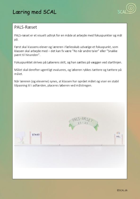 målsætning i klassen metode